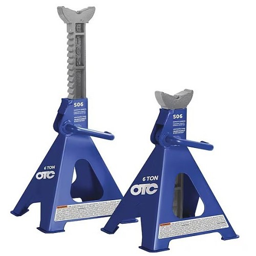 OTC® S06 Jack Stand, Specifications: 6 ton Capacity, Steel