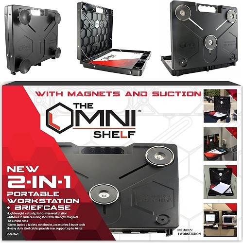 Omni OSO2 Magnetic Workstation, 6.4 lb Weight with Magnet, ABS