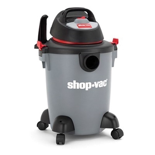 Wet/Dry Vacuum Cleaner, 8.4 A, 6 gal Tank, 3 hp, 120 V