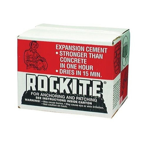 Expansion Cement, 25 lb, Box, Powder, White