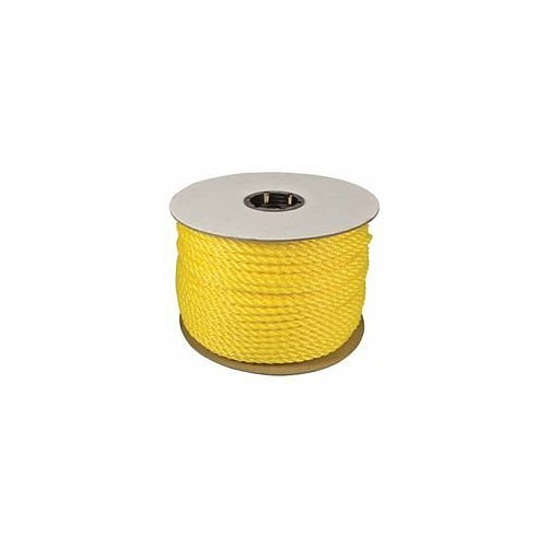 Orion Ropeworks 811-350120-00600-R0283 Twisted Rope, 3/8 in Dia, Yellow, Polypropylene, 2168 lb