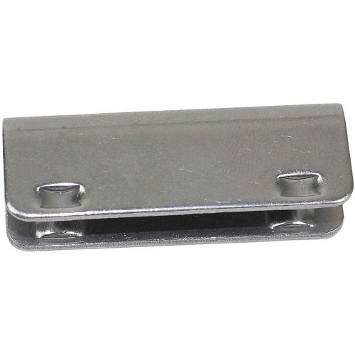 Osborn 0007510300 Channel Clip, 2 in L, 1/2 in W/Dia, 11/16 in H, For Use With Strip Brush, Metal