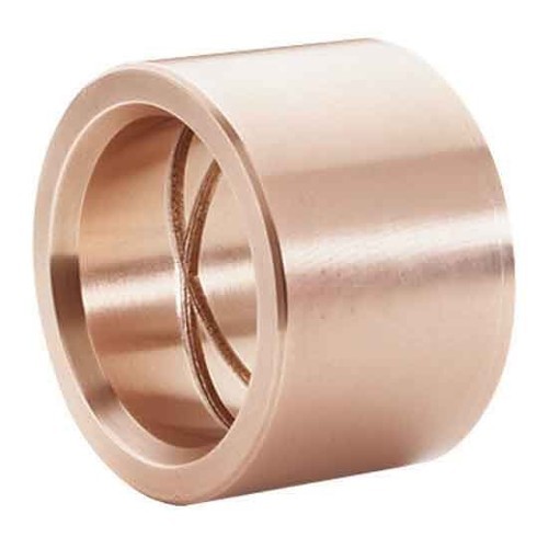 PCS Company STB-16-37 Straight Bushing, 2 in Nominal, Bronze Plated Steel