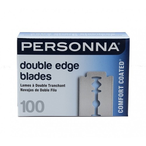 PERSONNA BP9020 Utility Replacement Blade, Double Edge Razor, Glide-coated stainless steel, Compatible With: Magic Razor and most safety shaving razors