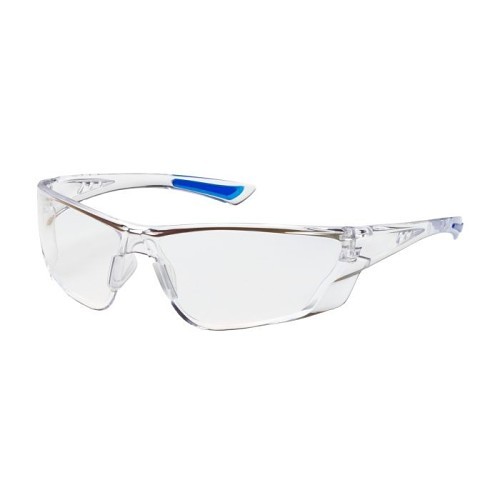 PIP® 250-32-0520 Safety Glasses, Anti-Fog, Anti-Scratch Lens Coating, Clear Lens, Rimless, Polycarbonate/TPR/PVC Lens