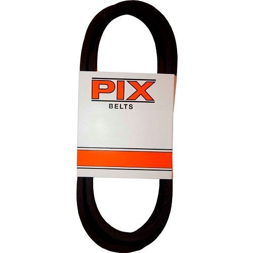 PIX A48/4L500 Industrial V Belt, 50 in Overall Length, 1/2 in Width, Rubber