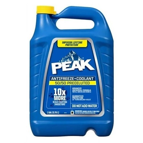 Peak PKPB53 All Vehicles 10x Antifreeze and Coolant, Ready To Use, 1 gal