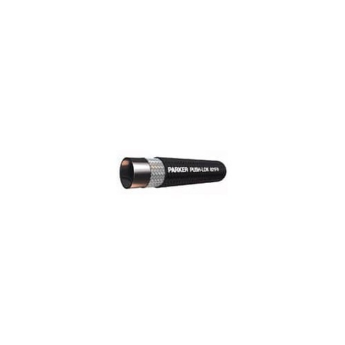 Parker® 821FR-8-BLK-RL Air Hose, 1/2 in Nominal, 300 psi Working, Fire Resistant Fiber Braid Cover, PKR Tube