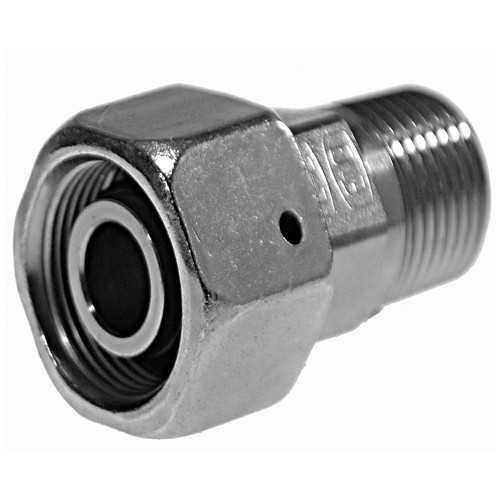 Parker Hannifin Parker® EGE28L1NPTCF Swivel Connector, MNPT, Steel
