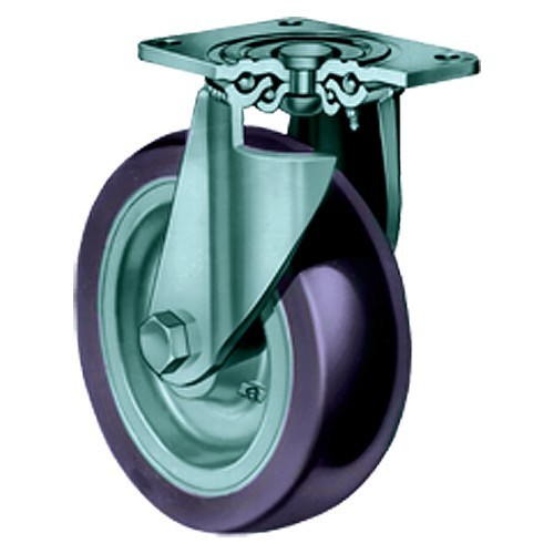 Payson RY503006US Caster Wheel, 1500 lb, 6 in Wheel Dia, 2-1/2 in Wheel Width, Steel Wheel