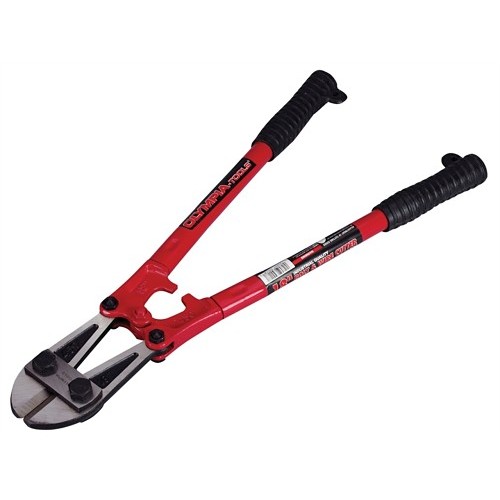 Pioneer Industries OLYMPIA 370991 Bolt Cutter, 7 mm Soft, 5 mm Medium For Wire Thickness, 14 in Overall Length, Soft, Medium Cut Type