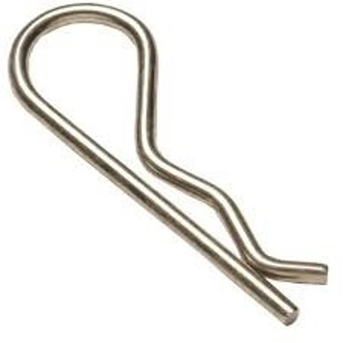 G.L.HUYETT™ Heritage™ 3028 Hitch Pin, 3/8 in Dia, 2-1/2 in Overall Length, Steel, Plain