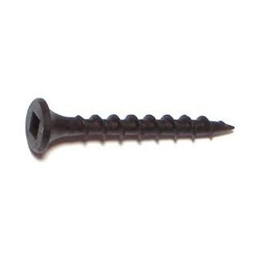 Deck Screw, #10 Screw, 3 in L, 305 Stainless Steel, Square Drive, Plain