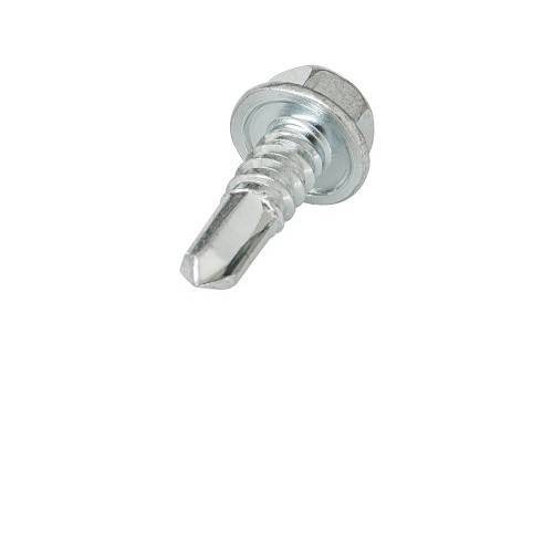 Powers® DMHWT.14A200 Self Drilling Screw, #14, 2 in Overall Length