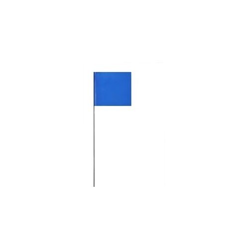 Presco® PRESCO 4530B Marking Flag, 30 in Height, 5 in Width, Blue