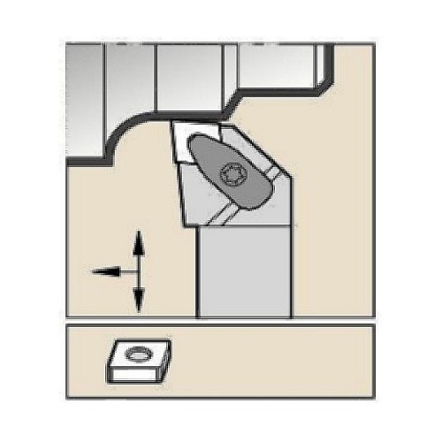 Primeline KEN1874862 Indexable Turning Tool Holder