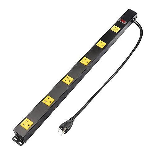ProHT 03200 Surge Protected Outlet Strip, 125 V, 15 A, 6 Outlets, 3 ft Cord