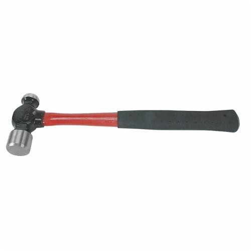 Proto® J1332PGD Ball Pein Hammer, 15-1/4 in OAL, 32 oz Forged Steel Head, Fiberglass Handle