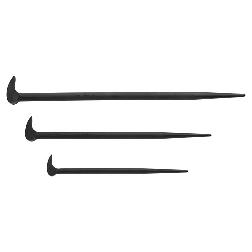 Proto® J2138 Pry Bar Set, 3 Pieces, Alloy Steel