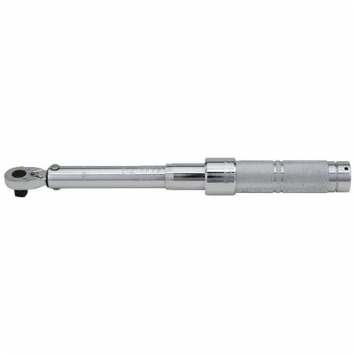 Proto® J6014C C Series Micrometer Torque Wrench, 1/2 in Drive, 50 to 250 ft-lb, Ratcheting Head, 1 ft-lb Graduation, 27-1/8 in OAL, ASME B107.14M