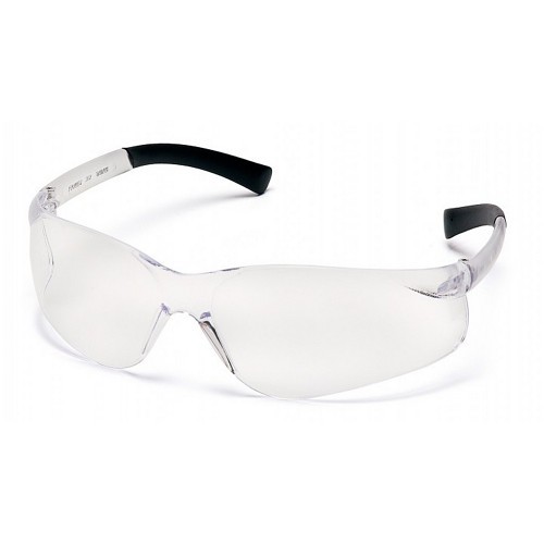 Pyramex® 2510ST Safety Glasses, Anti-Fog, Anti-Scratch Lens Coating, Clear Lens, Frameless, Polycarbonate Lens