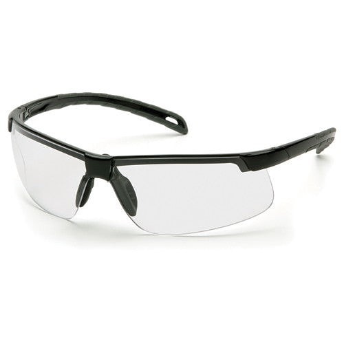 Pyramex® KB54SB8610D Clear Len, Anti-Scratch Lens Coating, Clear Lens, Polycarbonate Lens