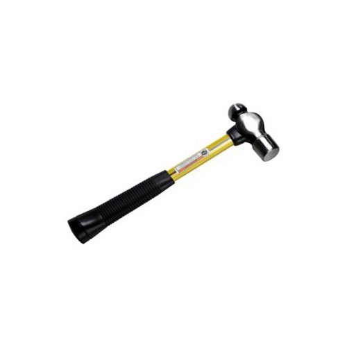 Q.E.P. Nupla® 545-21-020 Classic Hammer, Ball Pein Hammer, 13 in Overall Length, 20 oz Head, Carbon Steel Head, Fiberglass Handle