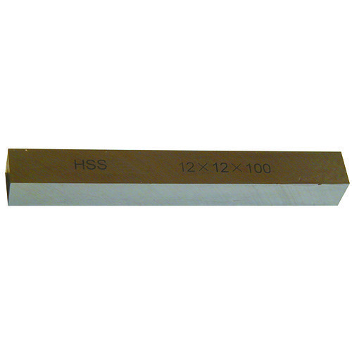 Quality Import FC61008 Tool Bit Blank, 4 in Length, 1/2 in Width, 1/2 in Height, High Speed Steel, Square End Shape