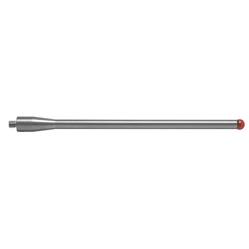 RENISHAW® A-5000-7522 Ruby Ball, Specifications: 5 mm Ball, M4 Thread, Stainless Steel Stem and Holder, Ruby Tip