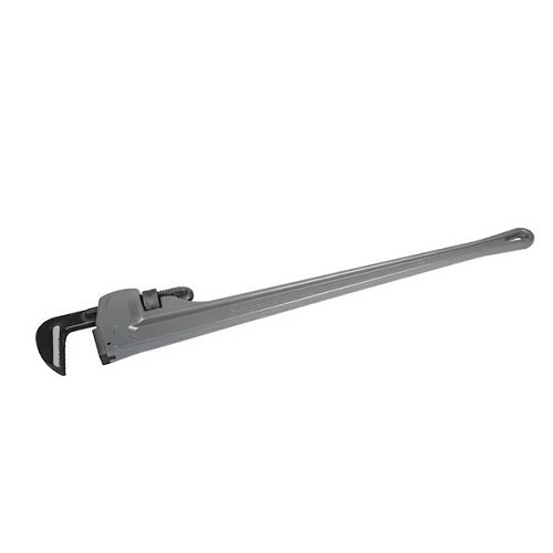 RIDGID® 21348 Pipe Wrench, 48 in Overall Length, Aluminum Handle