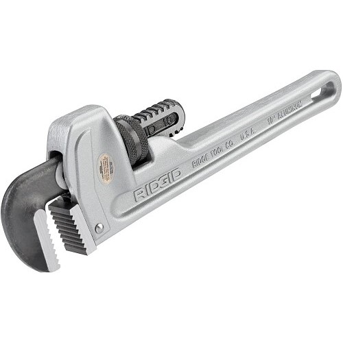 RIDGID® RIDGID® 31090 Pipe Wrench, 1-1/2 in, 10 in Overall Length, Hook and Heel Jaw