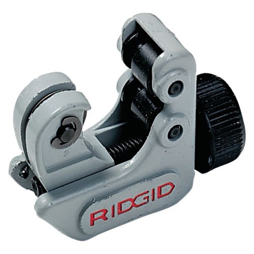 RIDGID® 632-32975 Pipe and Tubing Cutter, 1/8 to 5/8 in Nominal Capacity, Steel Cutting Edge, Screw Knob