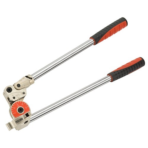 RIDGID® 632-38033 Manual Pipe and Tube Bender, Ridgid Heavy Duty Instrument Bender, 0-180 deg Bend, Carbon Steel