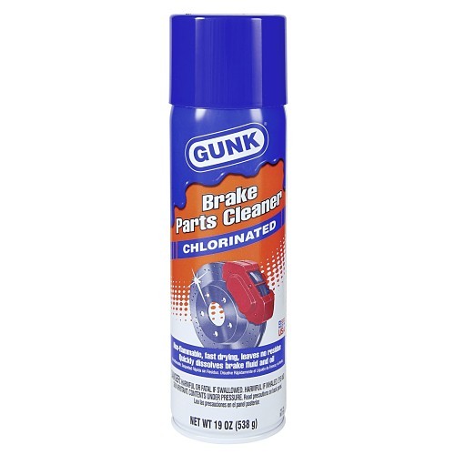 Radiator Specialty Gunk® M720 Brake Cleaner & Degreaser, 19 oz, Aerosol Can, Sweet Chloroform Like Odor, Clear, Liquid