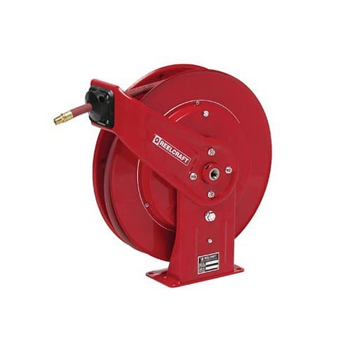 Reelcraft® 7850-OLP121 Pressure Washer Hose Reel, 1/2 in Hose, 300 psi, 1/2 in FNPT Inlet, 1/2 in MNPT Outlet