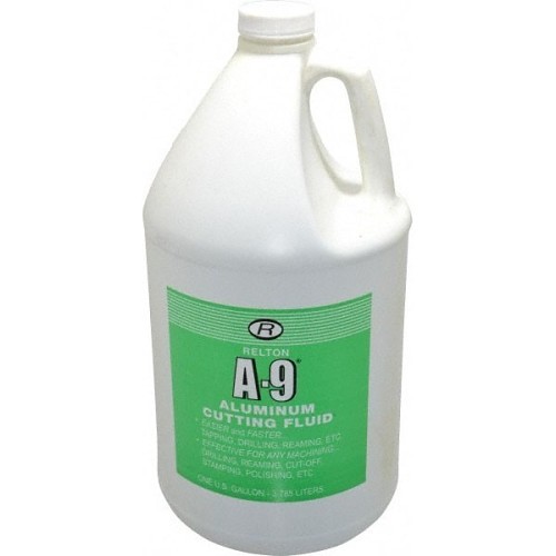 Relton A-9® 01G-A9 Aluminum-Cutting Fluid, 1 gal Bottle, Mild Petroleum Odor/Scent, Liquid Form, Light Green