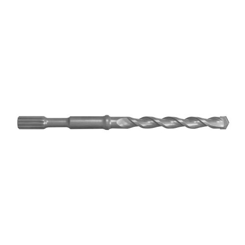 Relton 202-14-28 Single Cutter Hammer Bit, 7/8 in Drill Bit, Spline Shank, 22 in D Cutting, Carbide Cutting Edge, 28 in OAL