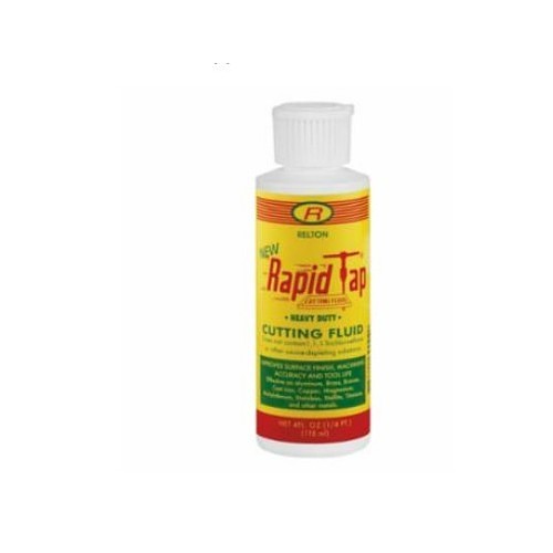 Relton Rapid Tap 618-RAPTAP-04NEW Cutting Fluid, Squeeze Bottle, Mild Petroleum, Oily Liquid, Amber