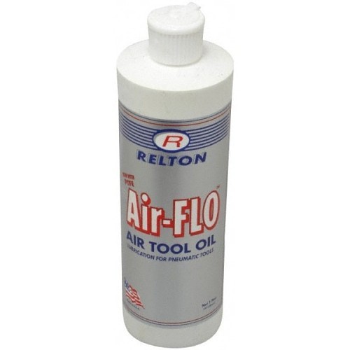 Relton Air-Flo™ PNT-AF Lubricating Oil, 1 pt Bottle, Mild Petroleum Odor/Scent, Liquid Form, Amber/Clear