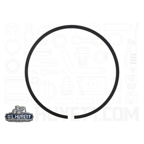 DSW-065 Retaining Ring, External, Metric, 65 mm Shaft Dia, Carbon Spring Steel, Phosphate