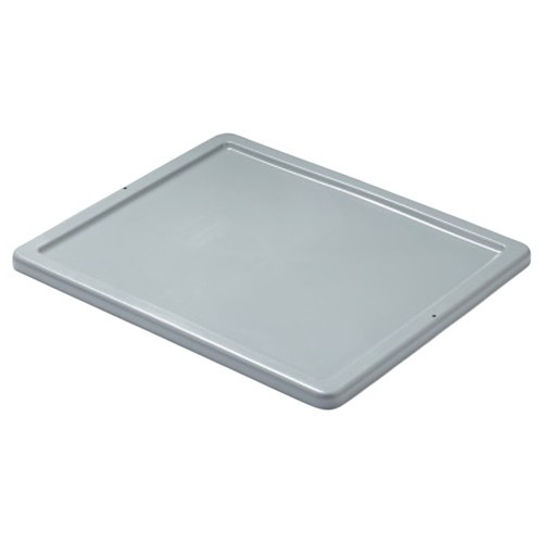 Newell Brands Stack and Nest Palletote 640-1720-GRAY Tote Box Lid, Gray