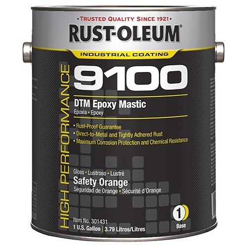 Rust-Oleum® RUS9101300 Epoxy Mastic Activator, 5 gal, Liquid, Silver Gray