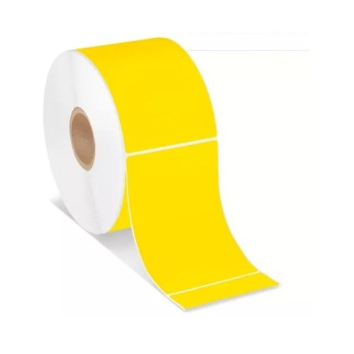 S-7422Y Desktop Thermal Transfer Label, Yellow