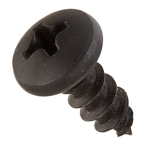 10-12 X 1.950 PARTIAL THREAD PHILLIPS BUGLE HEAD WOOD SCREW STEEL CASE HARDENED & BLACK OXIDE PER PRINT