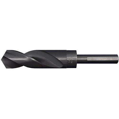 Greenfield Industries Cleveland® C09999 Reduced Shank Drill, 1-1/16 in Drill - Fraction, 1.0625 in Drill - Decimal Inch, 1/2 in Shank, High Speed Steel