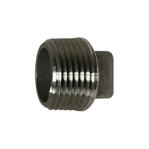 SM 5180017 Pipe Plug, 1/8 in Nominal, SCH 40, Stainless Steel