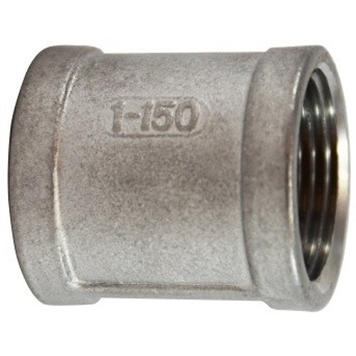 Dixon® 1-D-SS Pipe Coupling, Coupling Fitting/Connector, 1 in Nominal, Stainless Steel