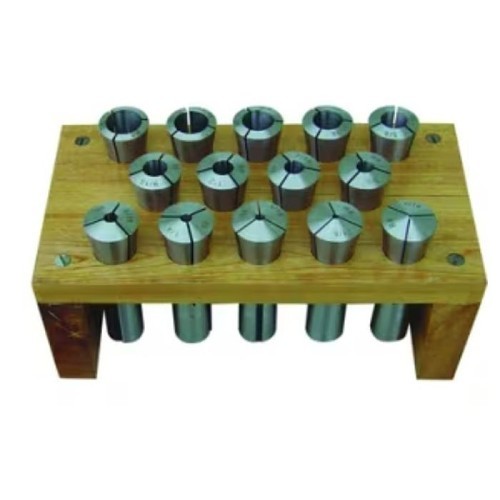 Collet Set, R8 Collet System, For Use With: 1/16 to 7/8 in Collets