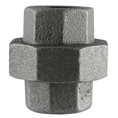 STZ™; 310 U-12 Pipe Union, 1/2 in, FNPT, 150 psi Pressure Class, Malleable Iron