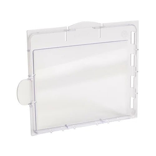 SUREWERX JACKSON SAFETY® 30321 Internal Safety Len, Clear Lens Shade, Clear, Polycarbonate, 4-1/2 in Window Height, 5-1/4 in Window Width